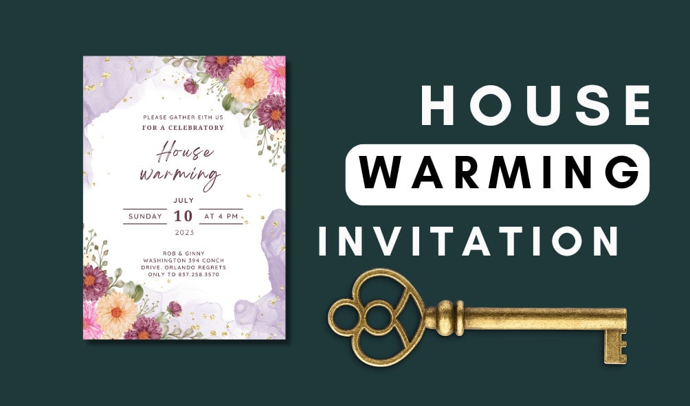 House Warming Flyer Template