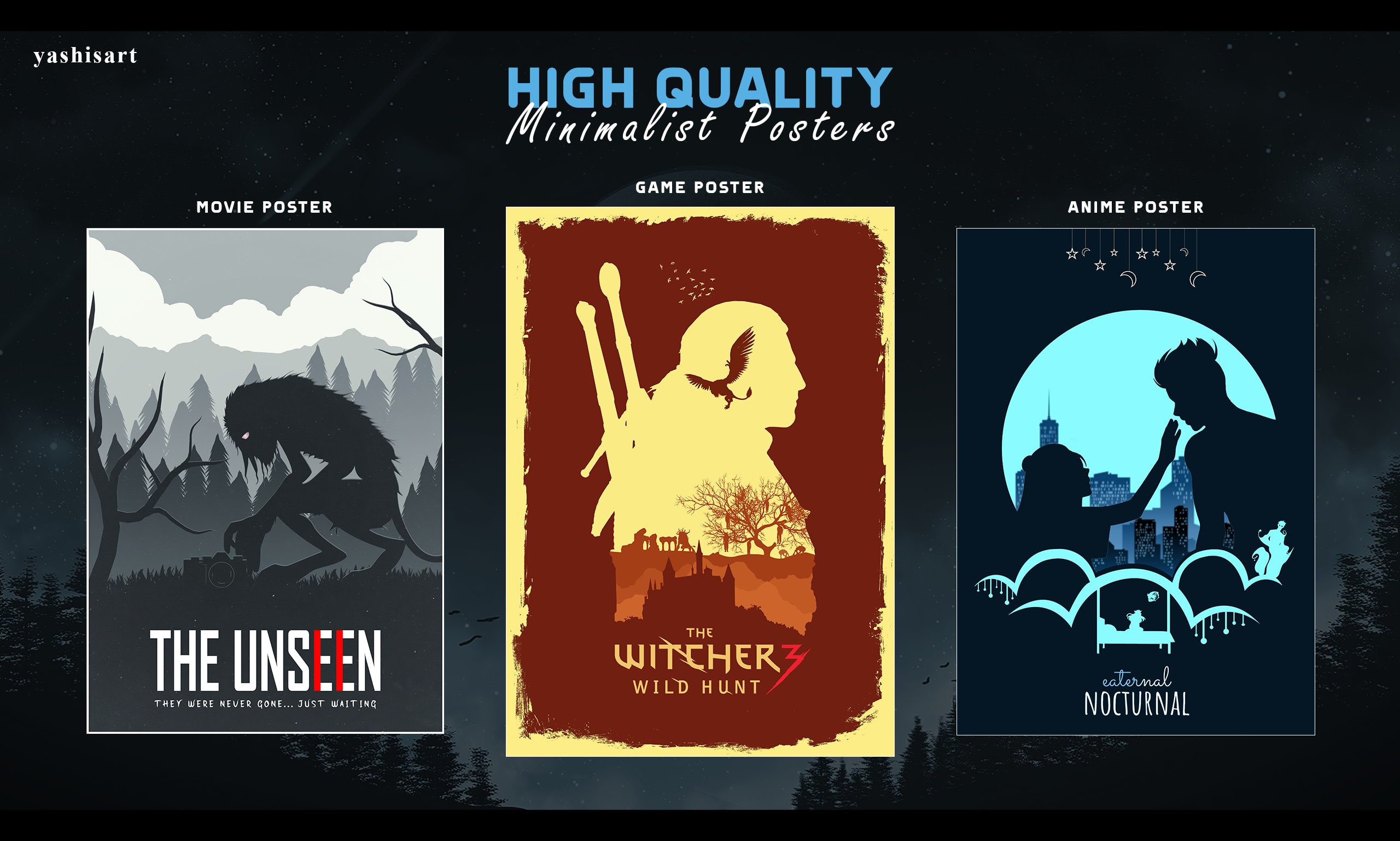 Less is More: The Allure of Minimalist Anime Posters