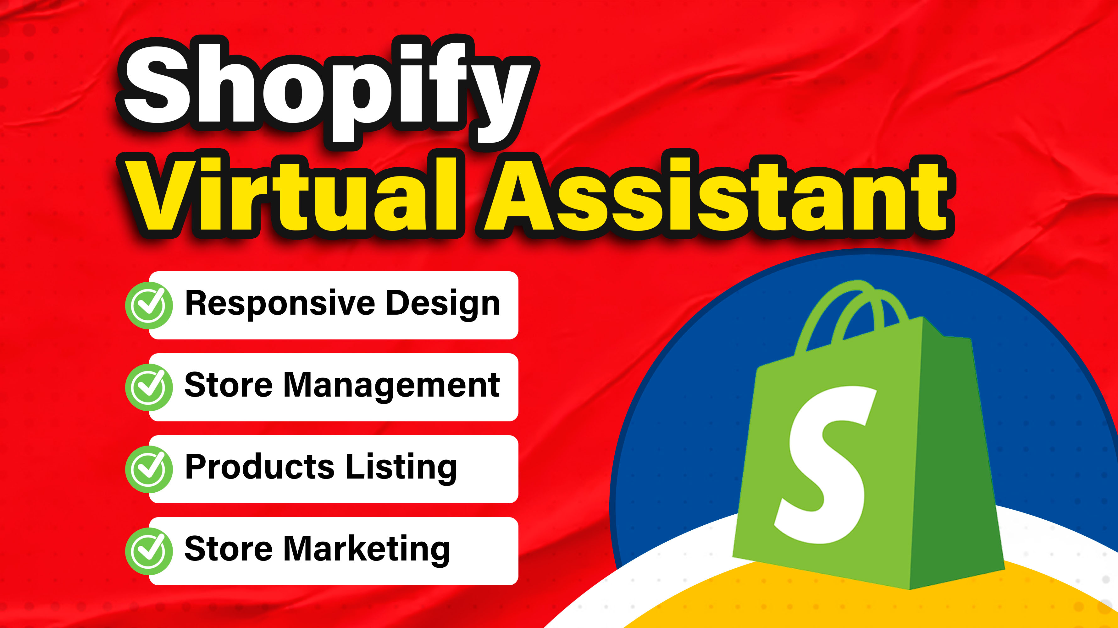 Be shopify virtual assistant, shopify manager, shopify store management, va  by Kahar_uddin | Fiverr