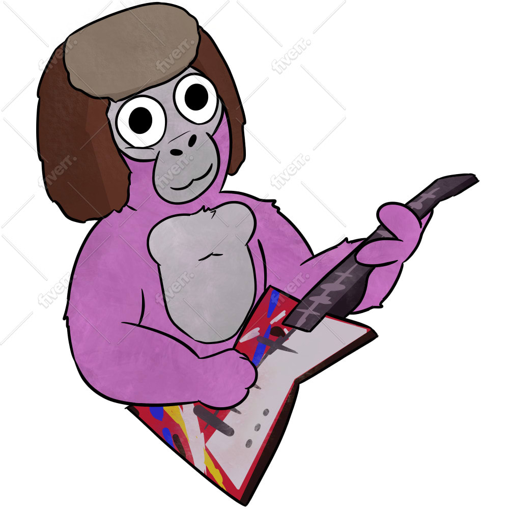 draw your gorilla from gorilla tag