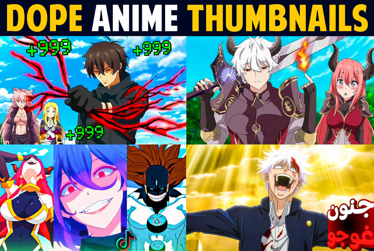 I will do amazing  anime thumbnail for $10, freelancer