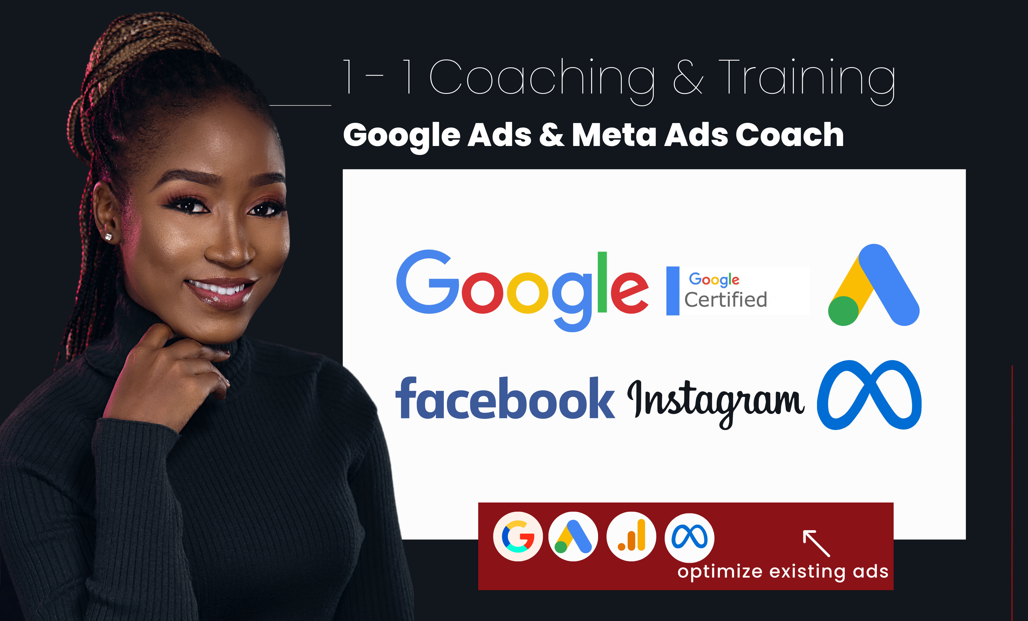 be your google and meta ads coach and consultant