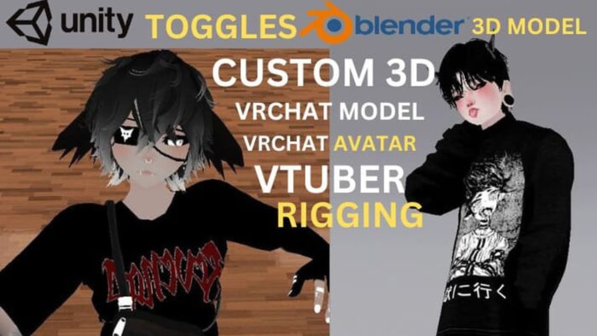 Do professional 3d character modeling ,vrchat avatar stand out unity,nsfw,vroid  by Erlingharland | Fiverr