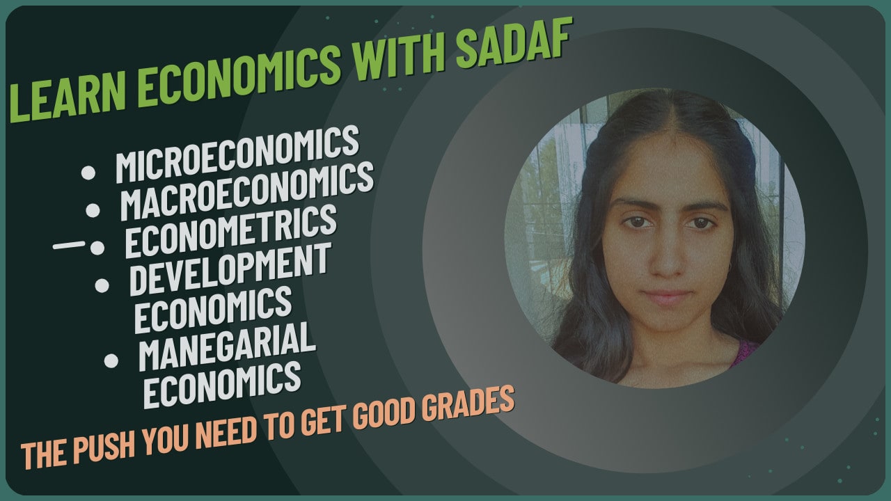 Teach microeconomics, macroeconomics, development economics by 