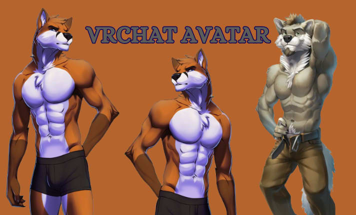 muscular Robloxian Noob - Free VRChat Avatars - VRCMods