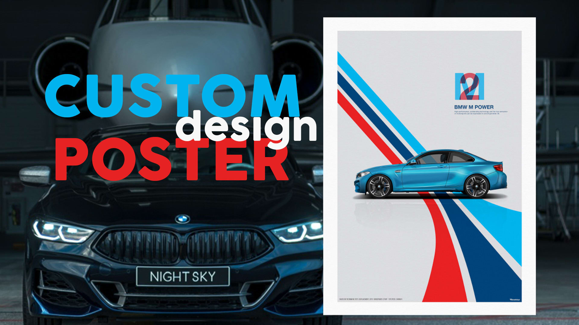 Make a custom poster for your bmw by Kewiip