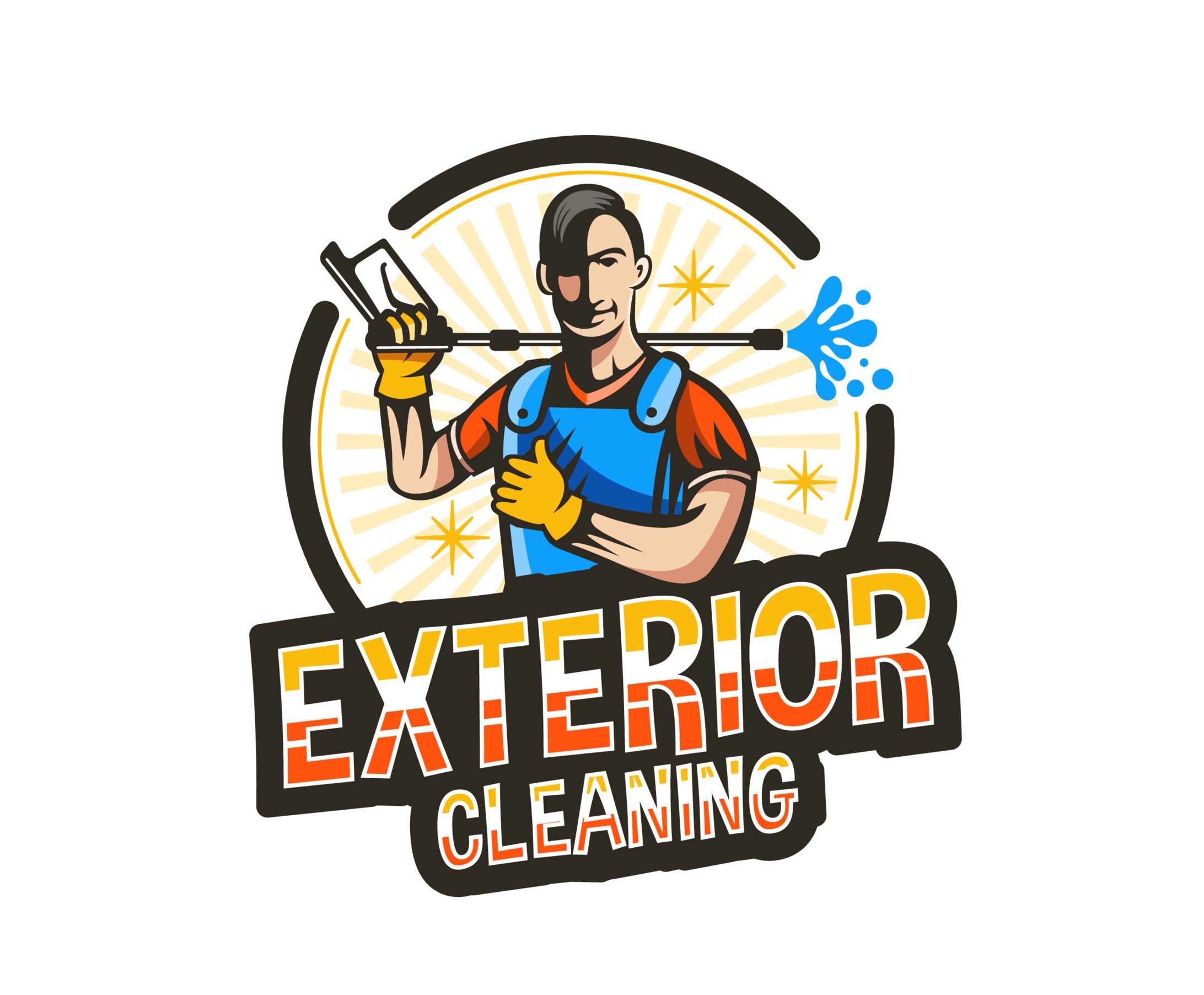 Create a unique and eye catching cleaning logo and flyer for your company  by Angelosmiths | Fiverr, image size:2184x1804