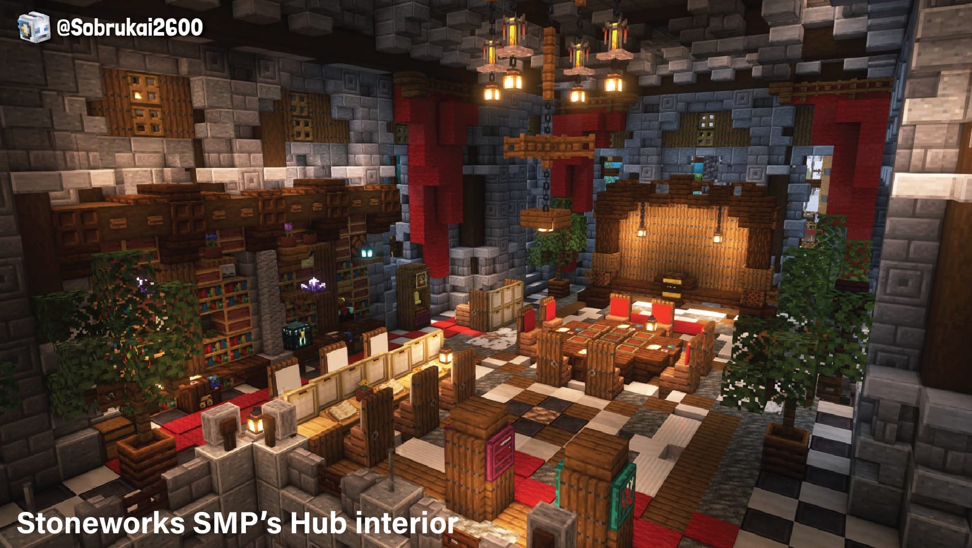créez une décoration intérieure pour votre construction Minecraft