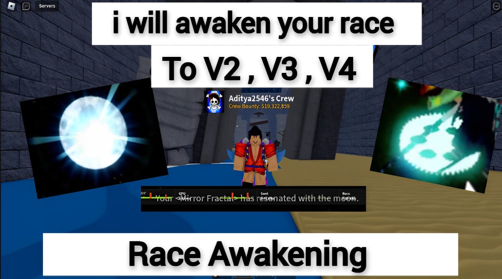How to get V4 RACE in Blox Fruits. How to race awakening guide. (Shark,  Angel, Human, Mink) Part 1 