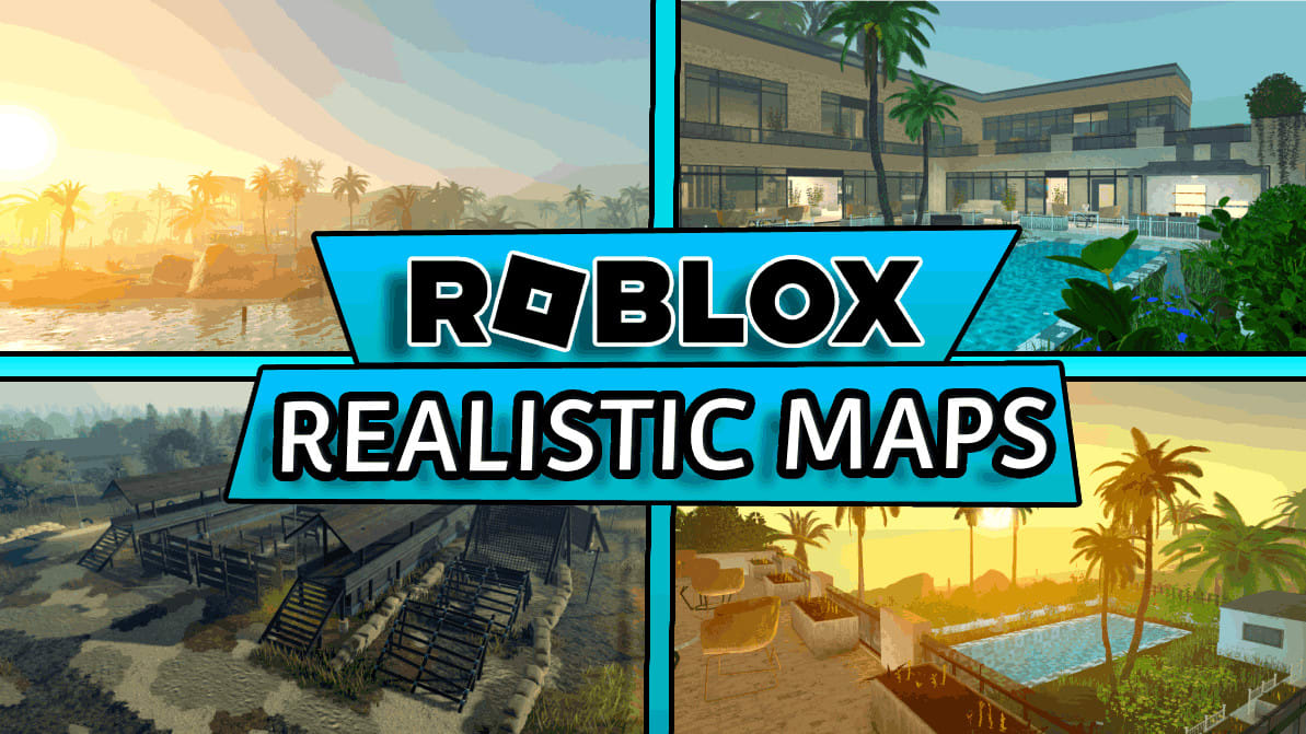 TOP 5 MAPAS MAIS REALISTAS DO ROBLOX #3 