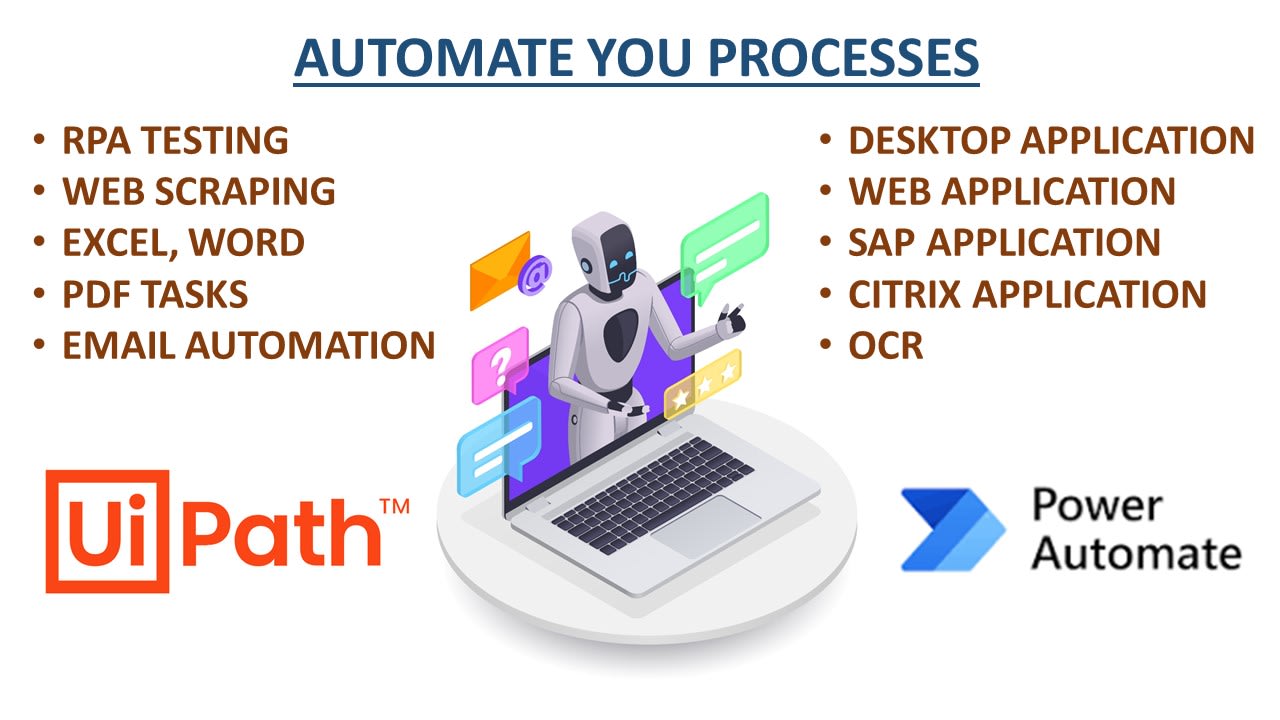 Automation Anywhere Rpa Tools Uipath Uipath Rpa Robotic Process