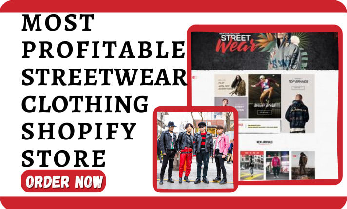 Streetwear clothing deals website