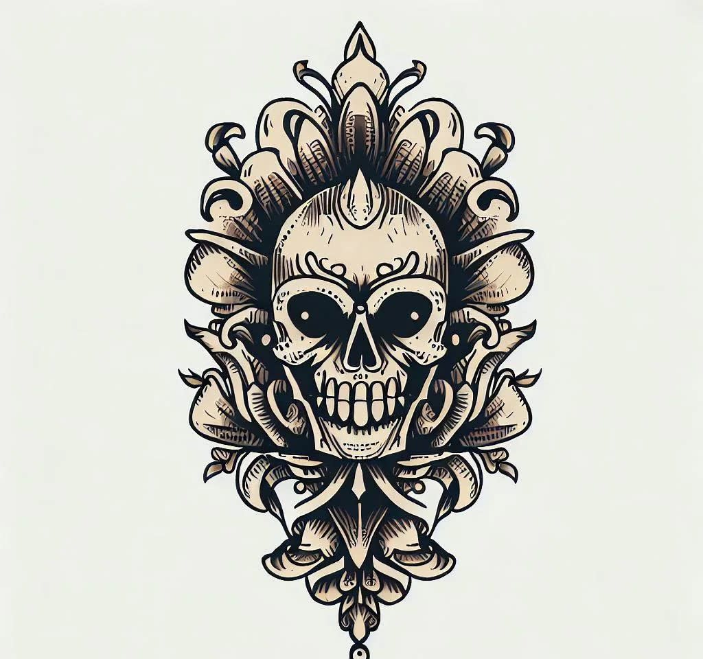 Awesome Tattoo Design Graphic by tattoo design for girl · Creative Fabrica