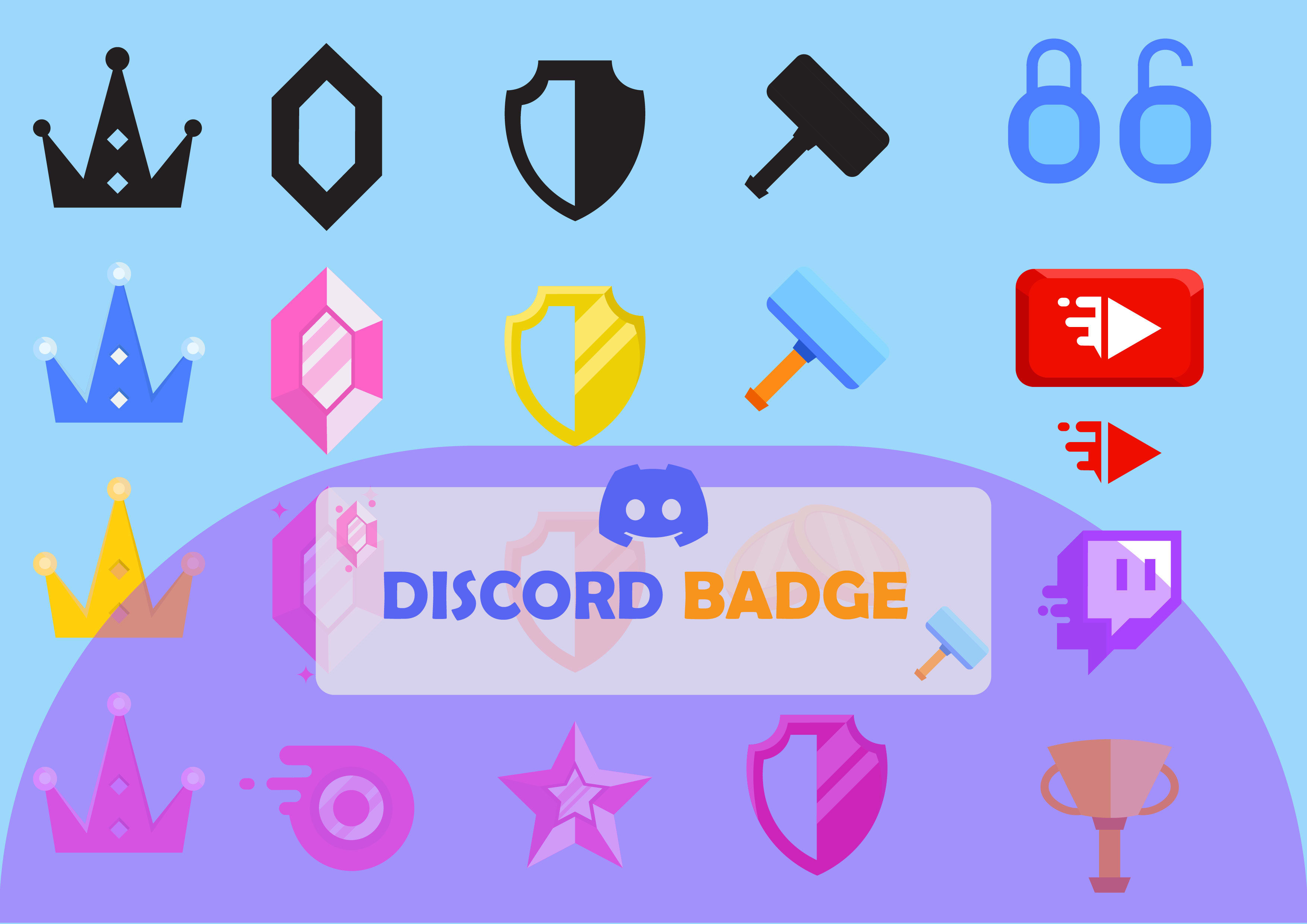 Make a discord badge for you by Atess_y