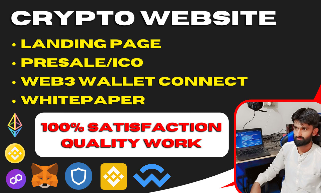 Token Como Crear Una Wallet En Metamask Cree Un Sitio Web De Tokens De  Criptomonedas Con