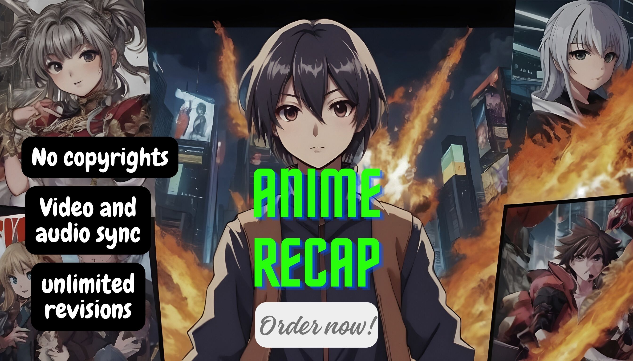 Edit a professional anime recap movie recap youtube video by Miqdad_k |  Fiverr