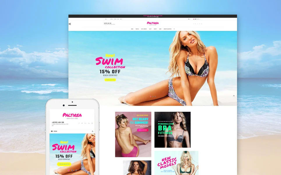 Create your bikini shopify store for maximum sales by Shopifywebber01