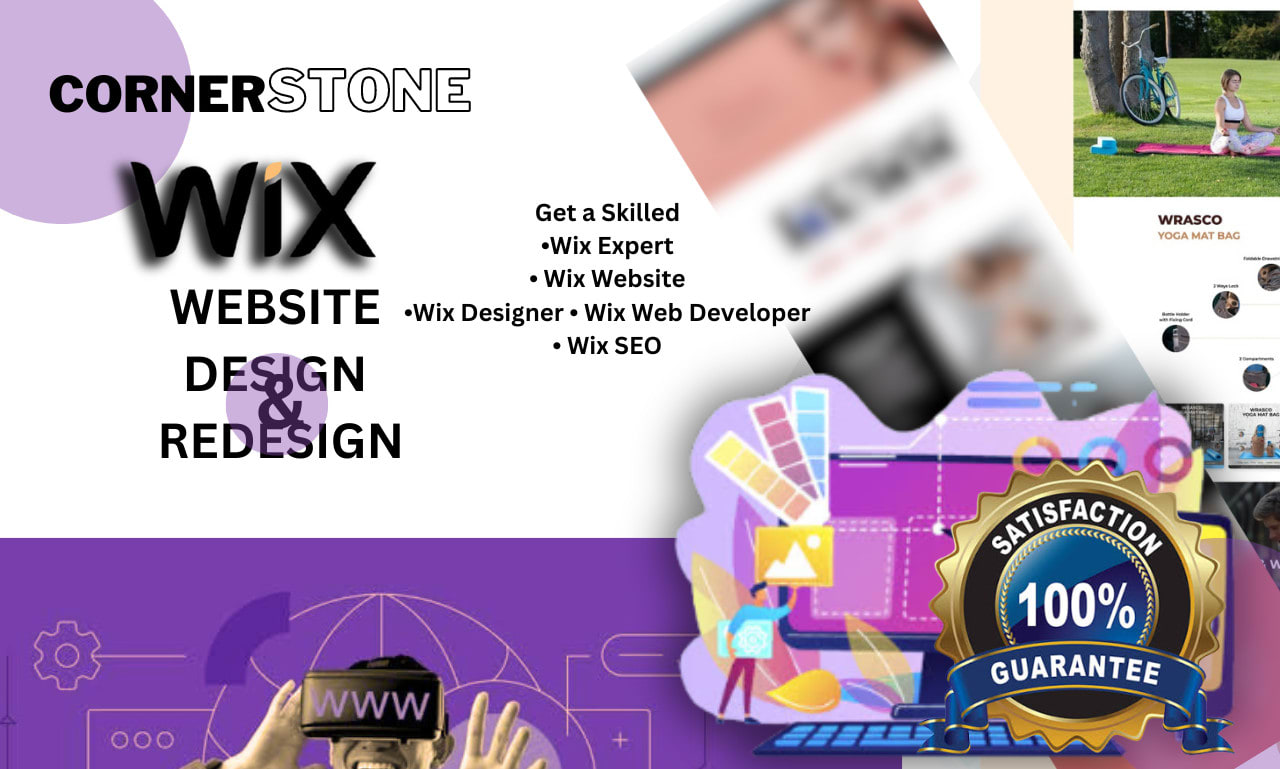 Do wix website design and redesign for your website by Cornerstone7128
