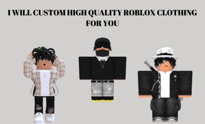 Make custom high quality roblox clothing for you by Vegacaad