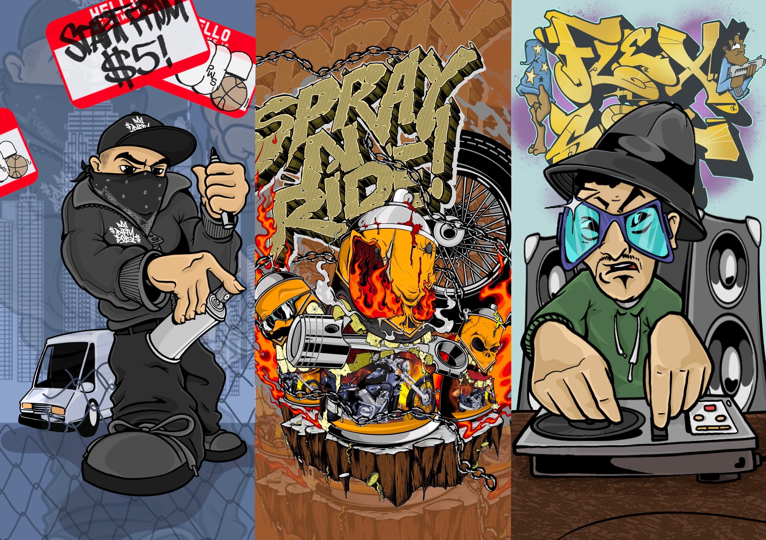 アート・デザイン・音楽 BRANDS with CHARACTER Create custom cartoon logo, character design, tshirt design by