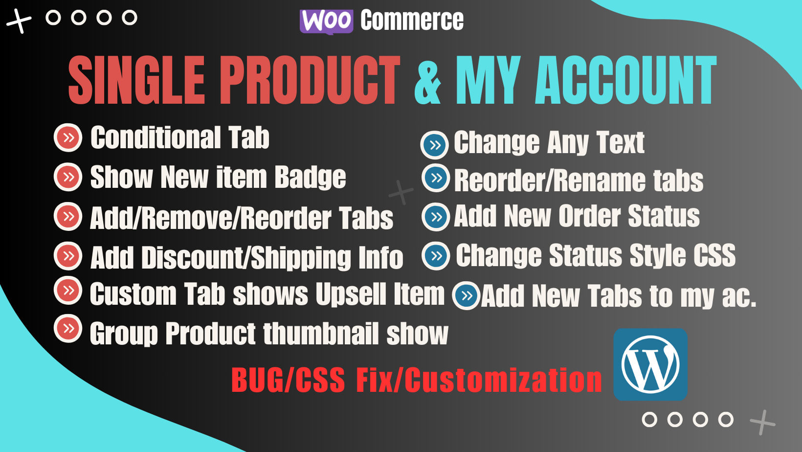 WooCommerce: Reorder My Account Tabs