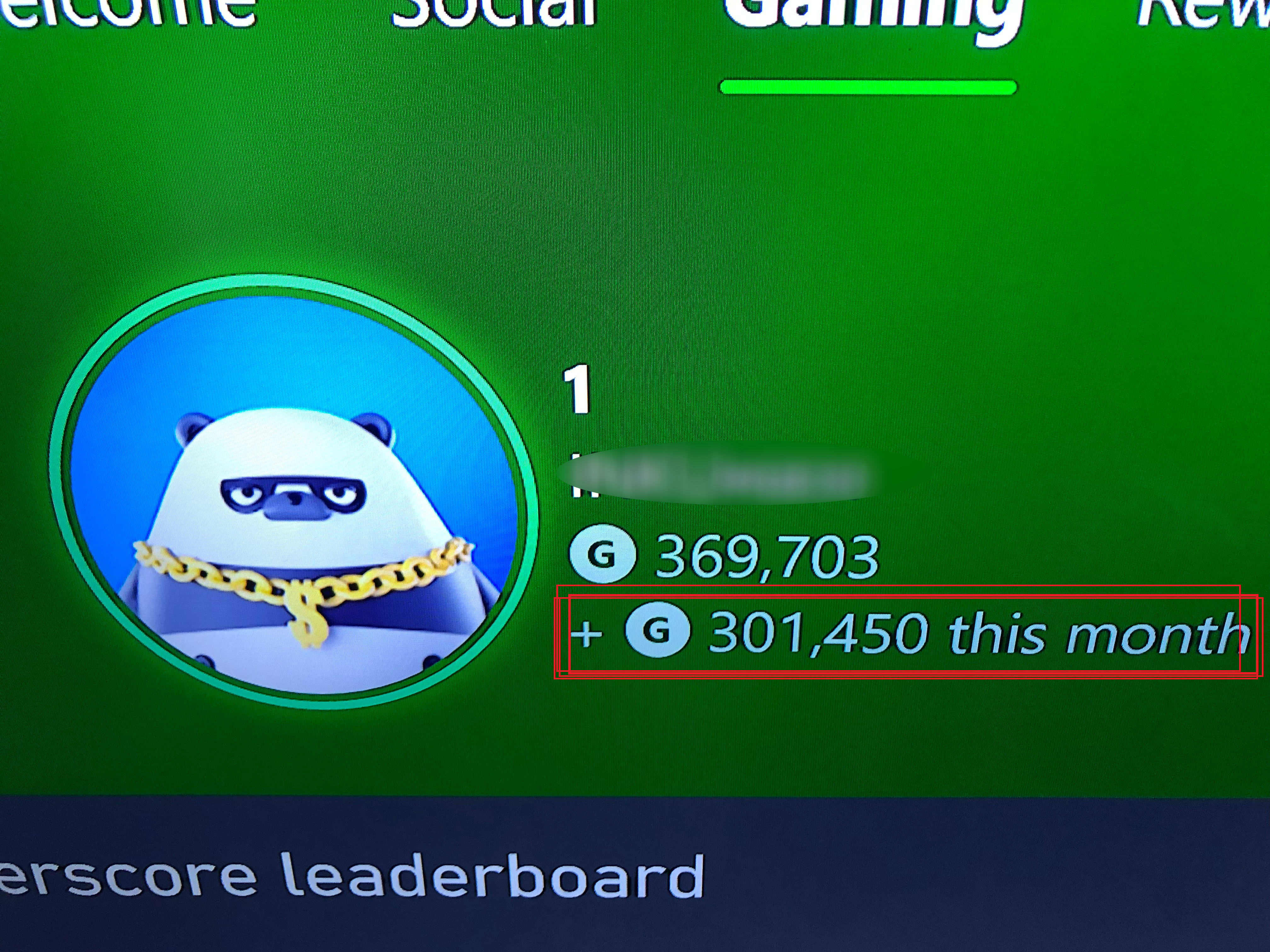 Vous aider à atteindre un score de joueur xbox extrême