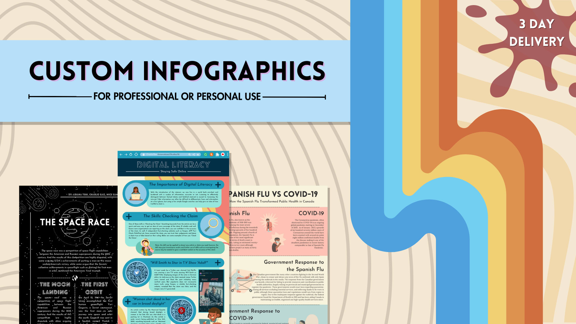 Design an engaging and creative infographic by Gao_charlie | Fiverr, image size:1920x1080