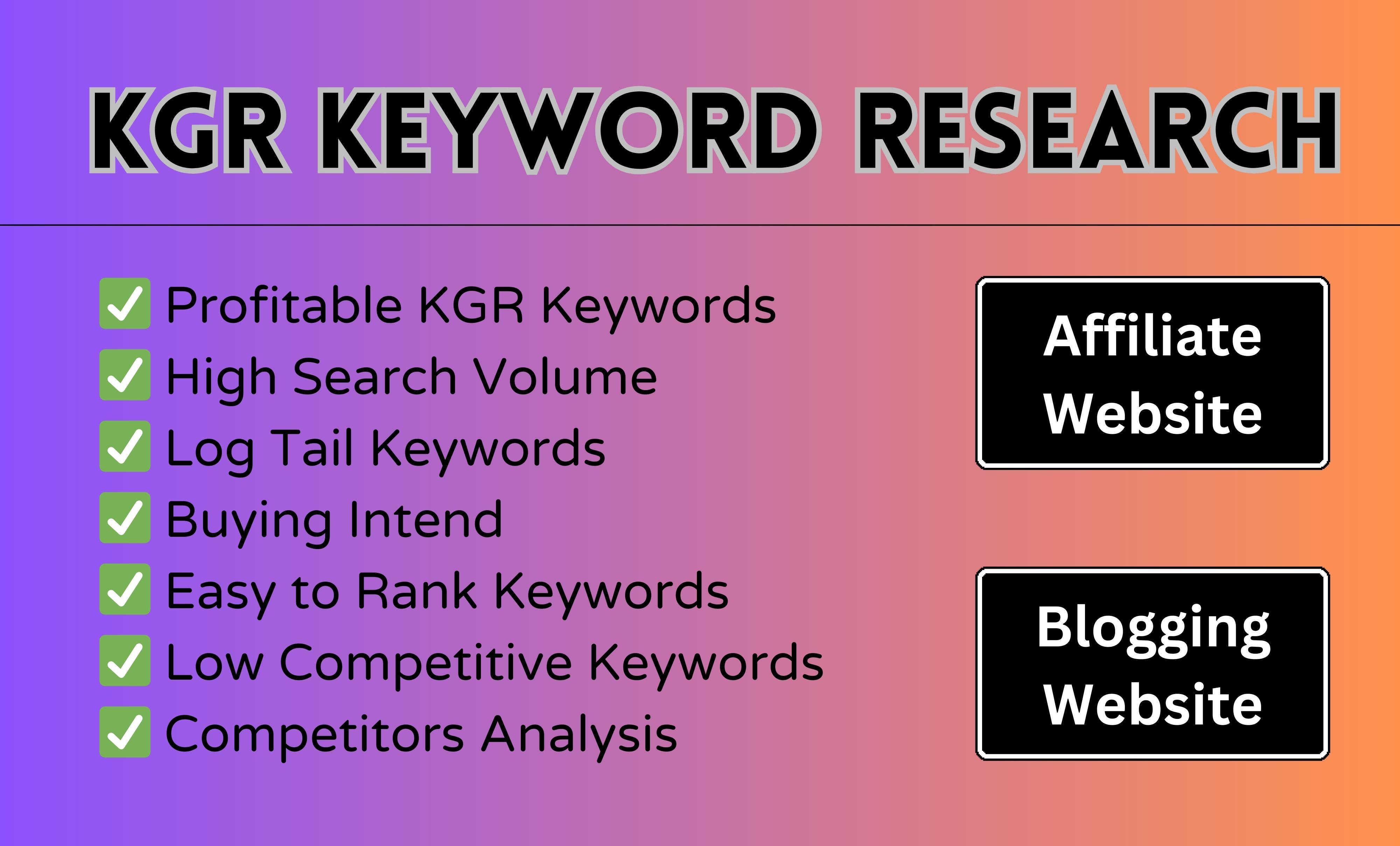 Kgr keywords hot sale