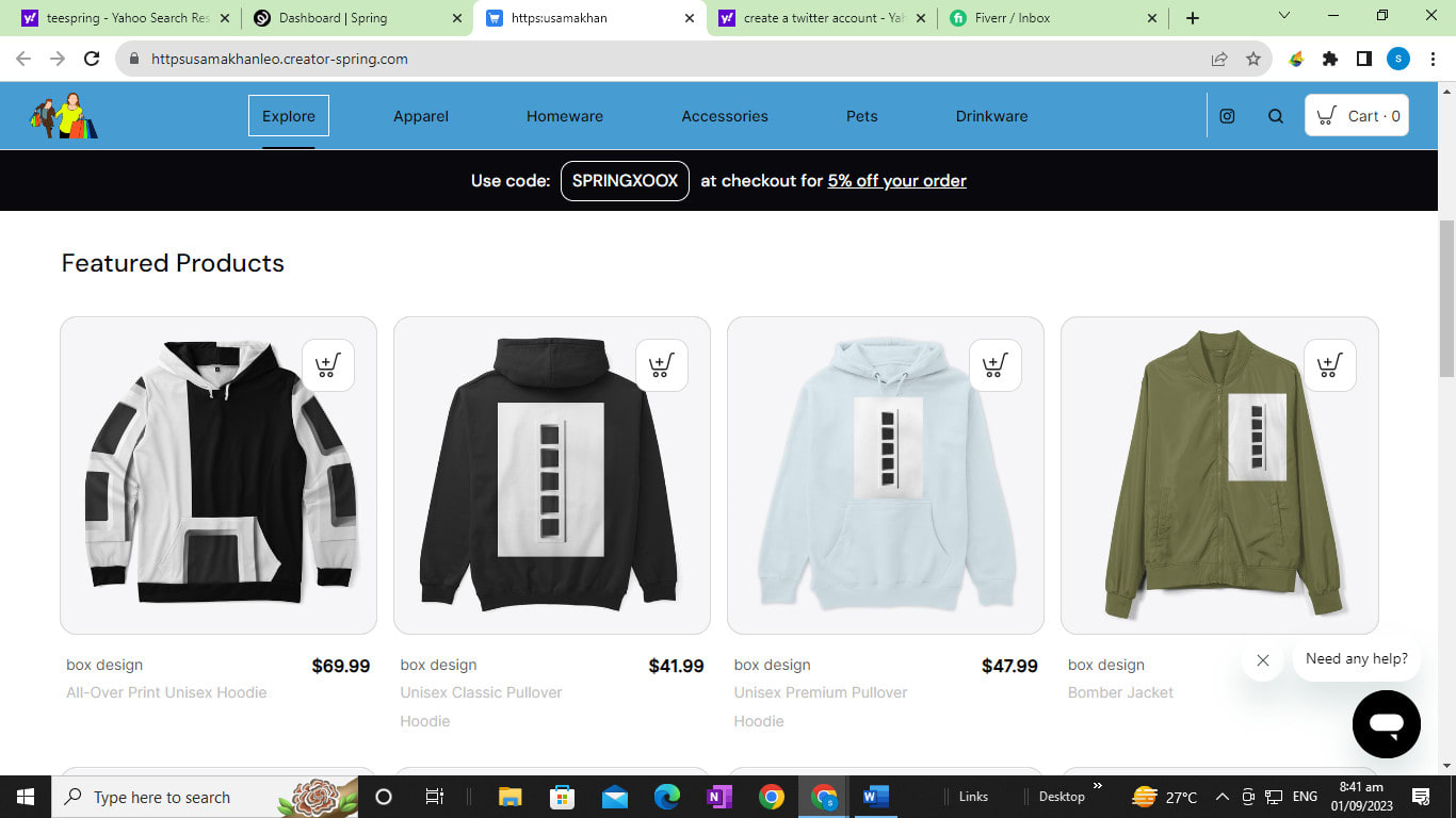 Teespring hoodie online template