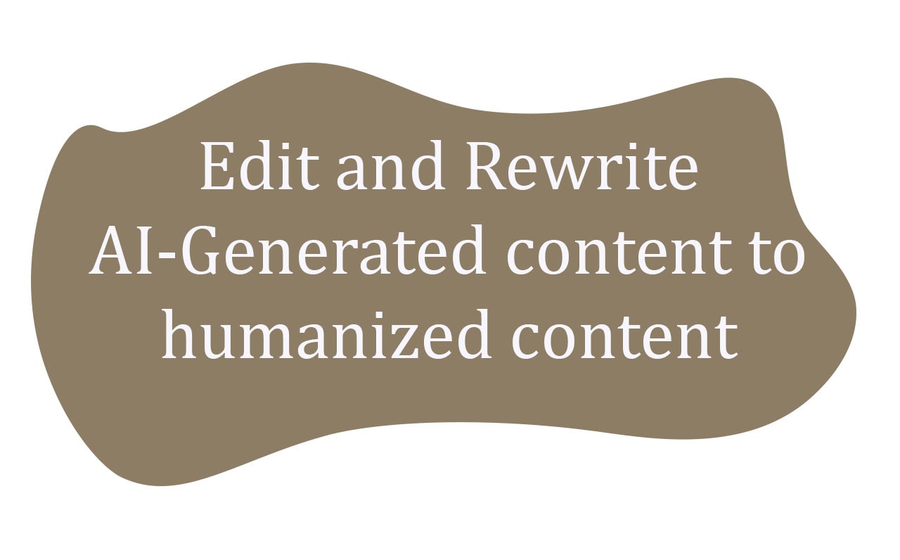 Rewrite your ai content to humanized content with perfection by Farheen_k06  | Fiverr