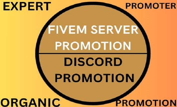 Organic fivem discord server promotion, fivem advertisement