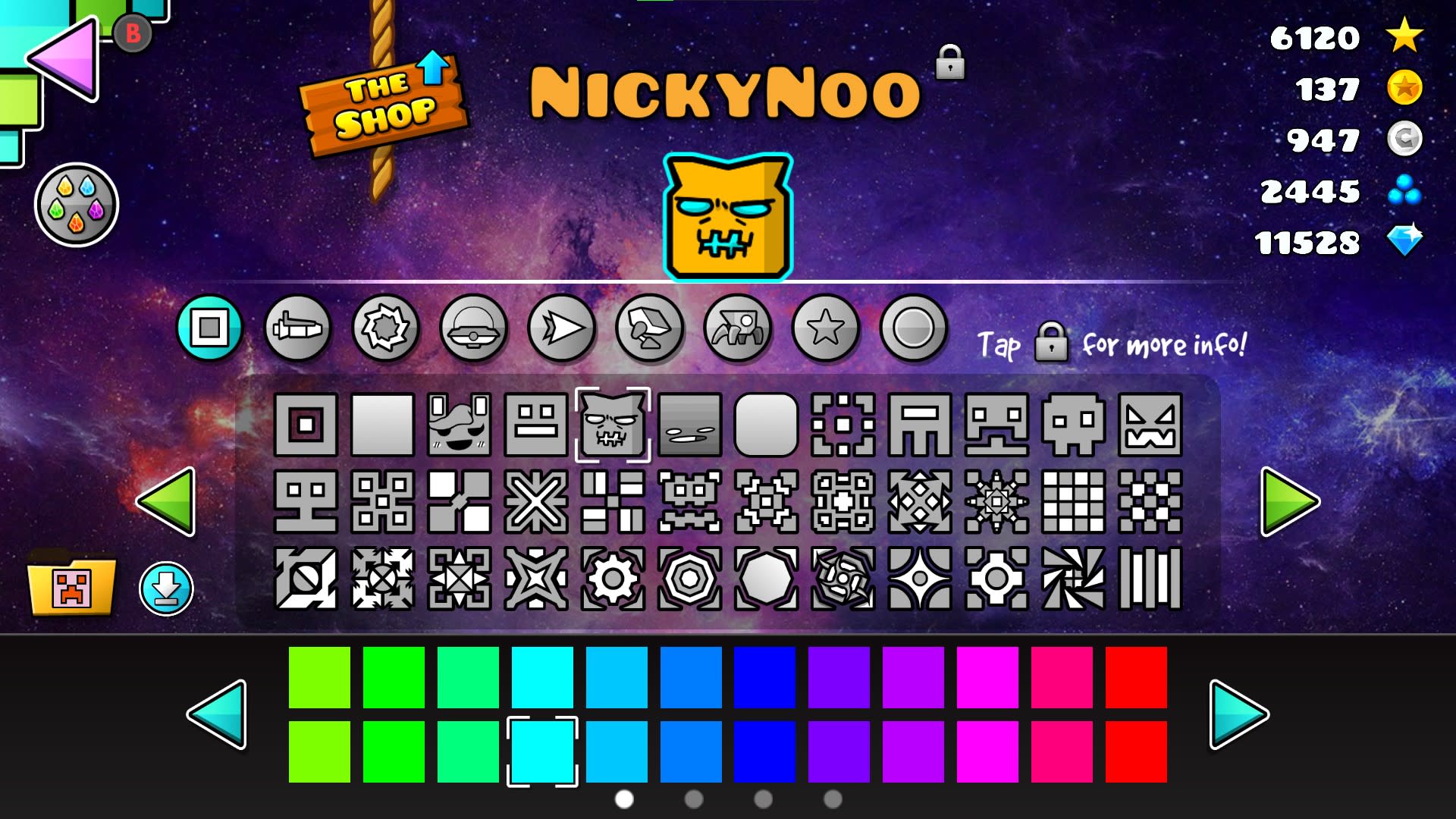 Make you geometry dash icons for a texture pack by Xnickynoo | Fiverr