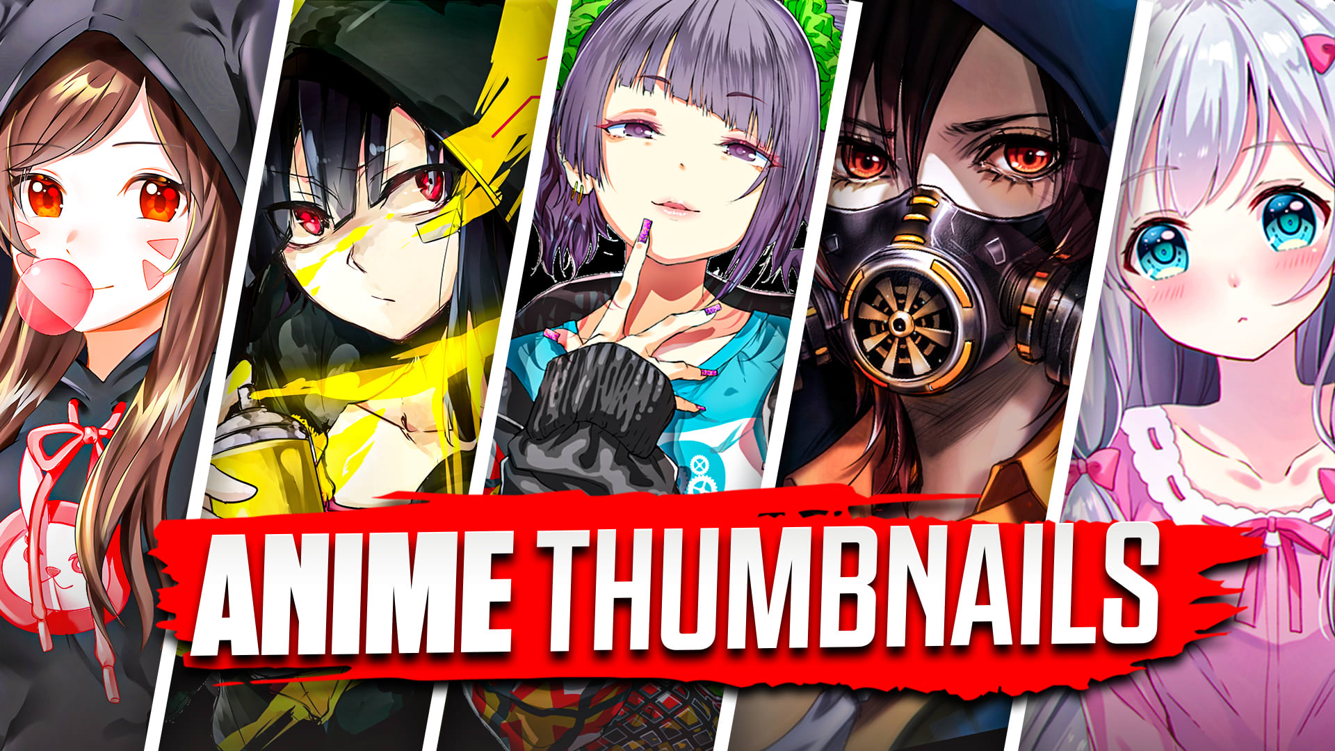 I will do amazing  anime thumbnail for $10, freelancer