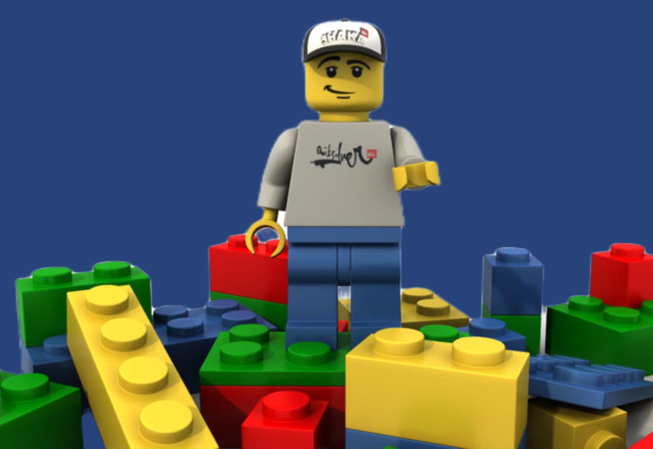 Create 3d lego model mini figure 3d roblox lego style character modelling  by Cloud_7design