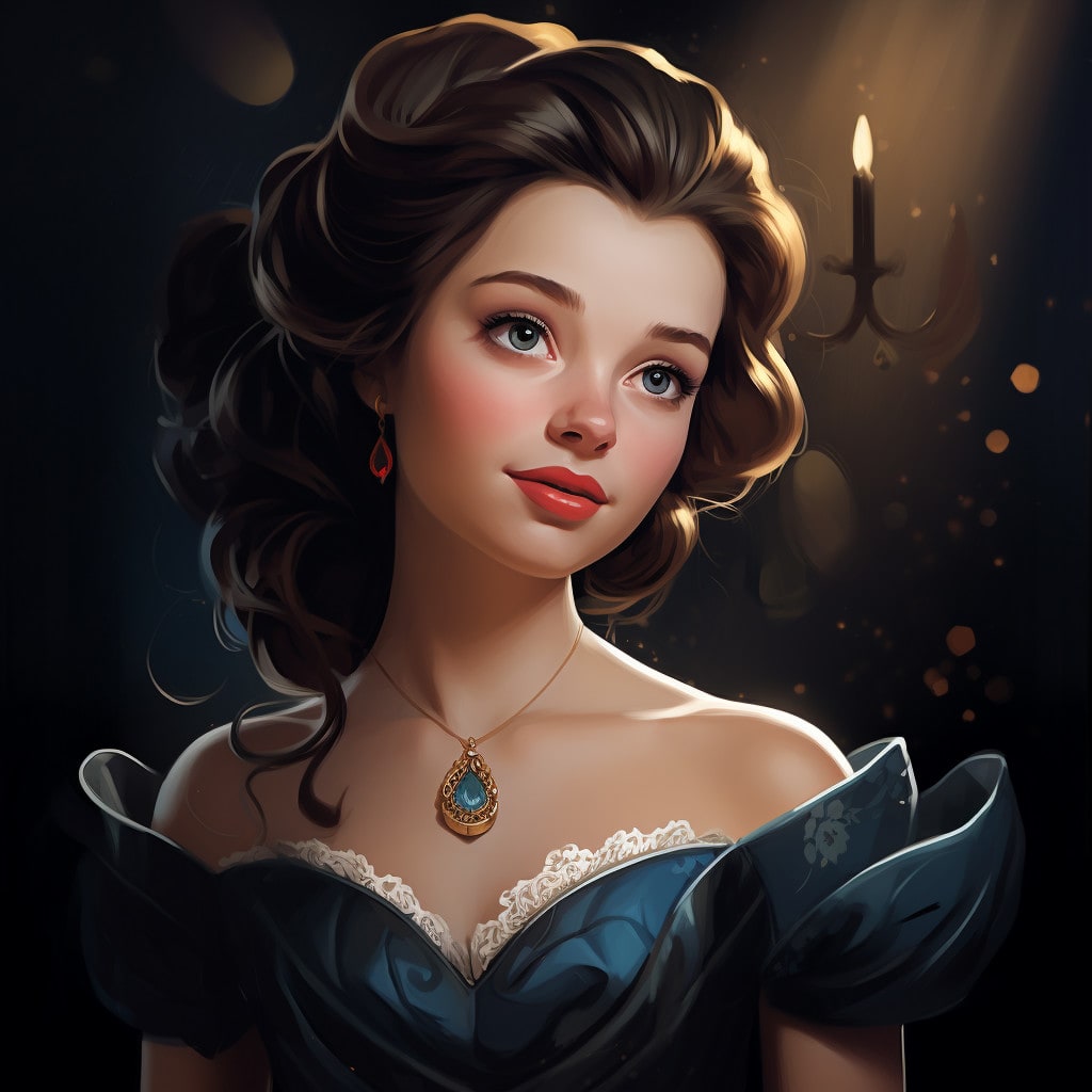 Deviantart Disney Style Draw You A Beautiful Portrait In Disney Style