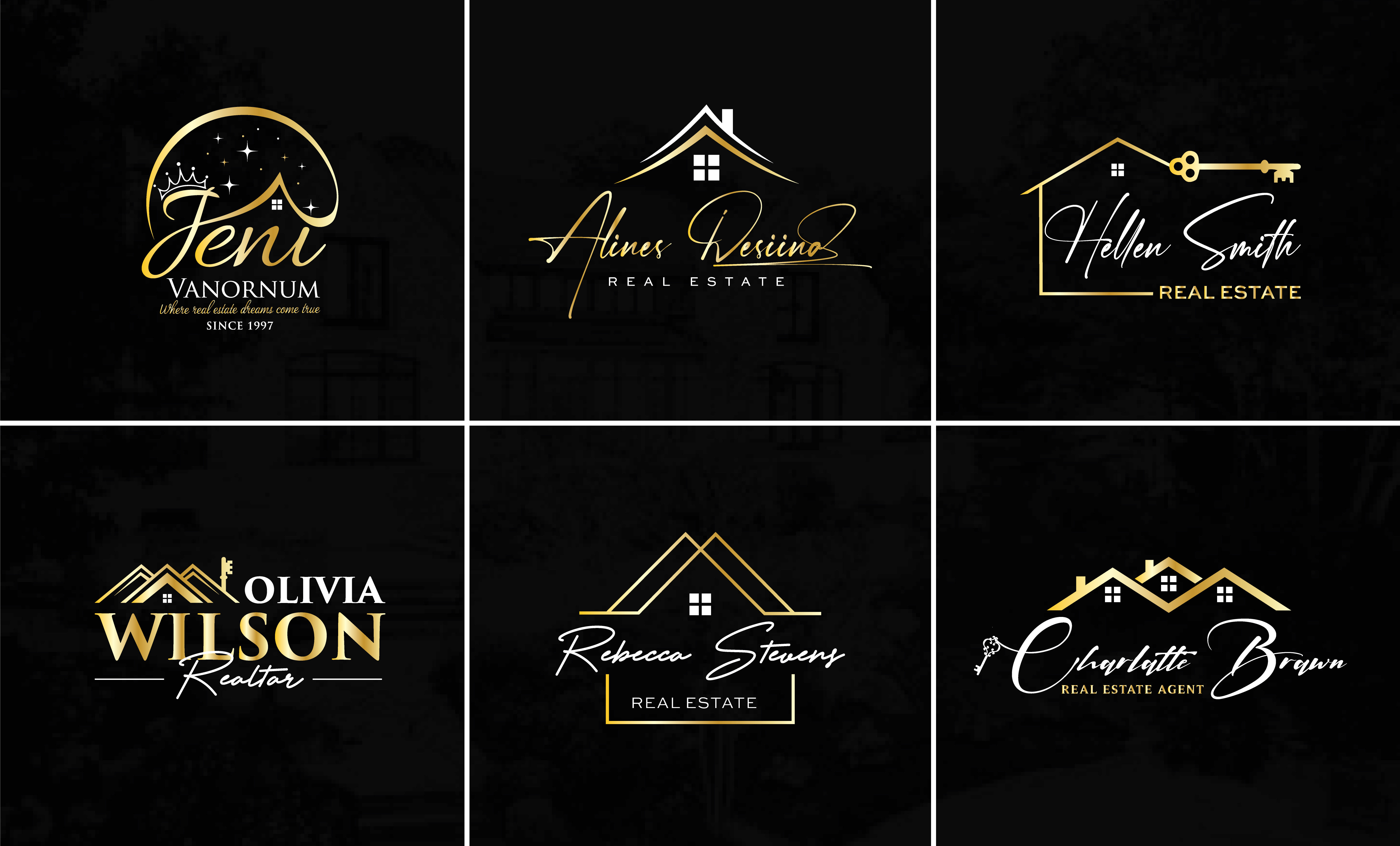 Photo inspiration: Gallery Detail: Luxury Real Estate Agent Logo Luxury Real Estate Broker Logo