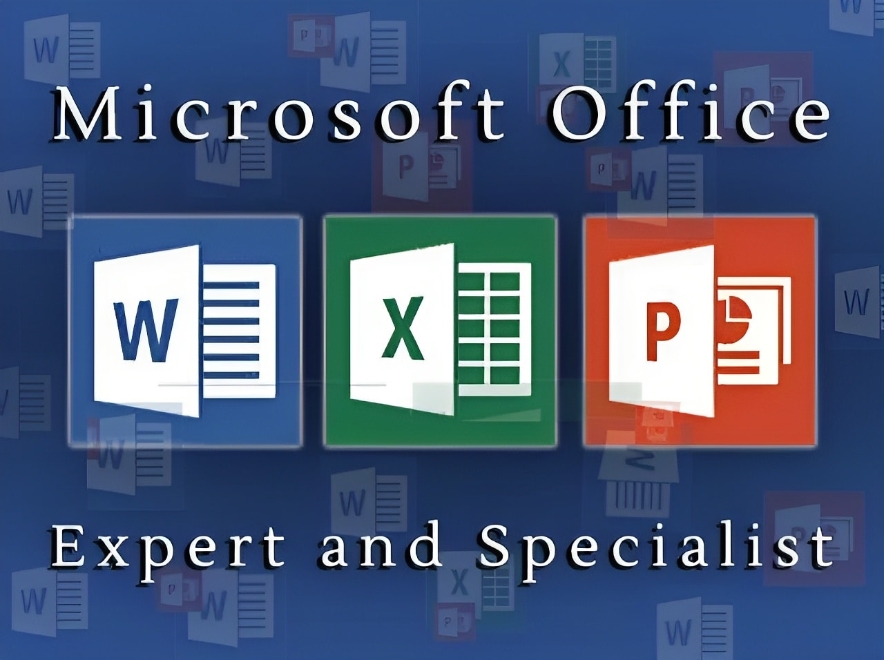 Do microsoft word, excel, powerpoint projects proficiently by