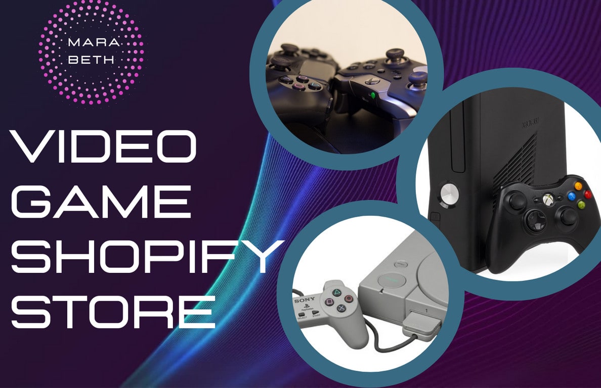 Video game accessories sales store