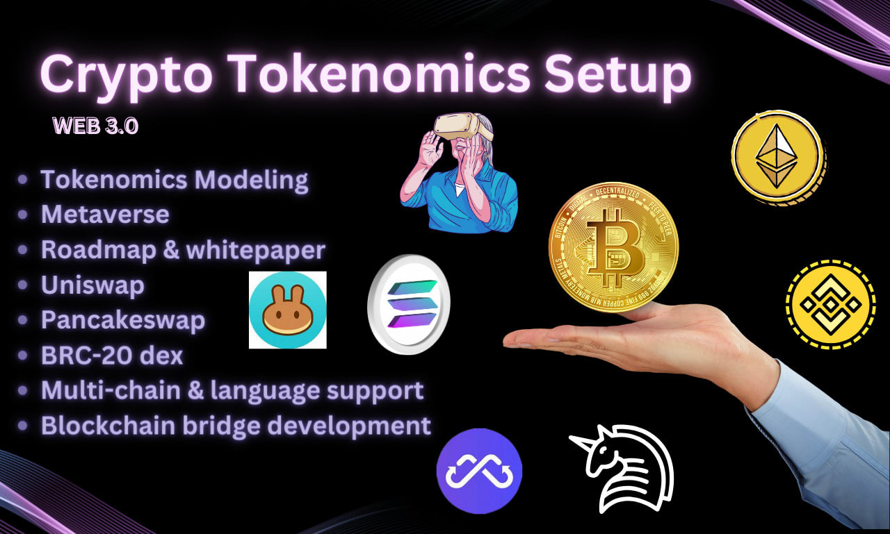 Metaverse, whitepaper, tokenomics, pancakeswap ico launchpad by  Noorelahishamsi | Fiverr