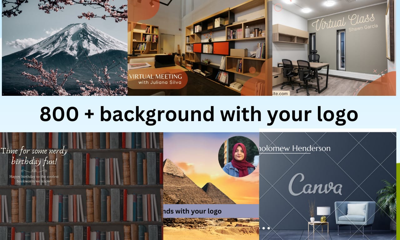 Classroom background for your Online Meetings