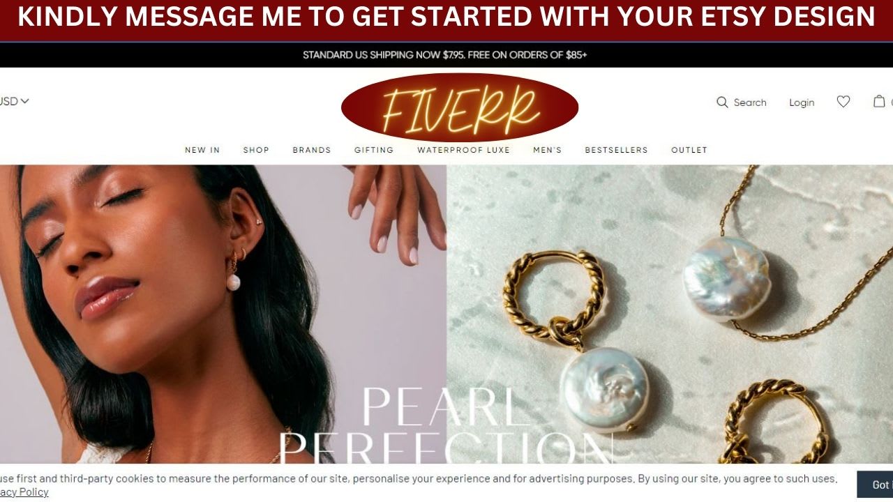 Etsy dropshipping jewelry store etsy jewelry website shopify