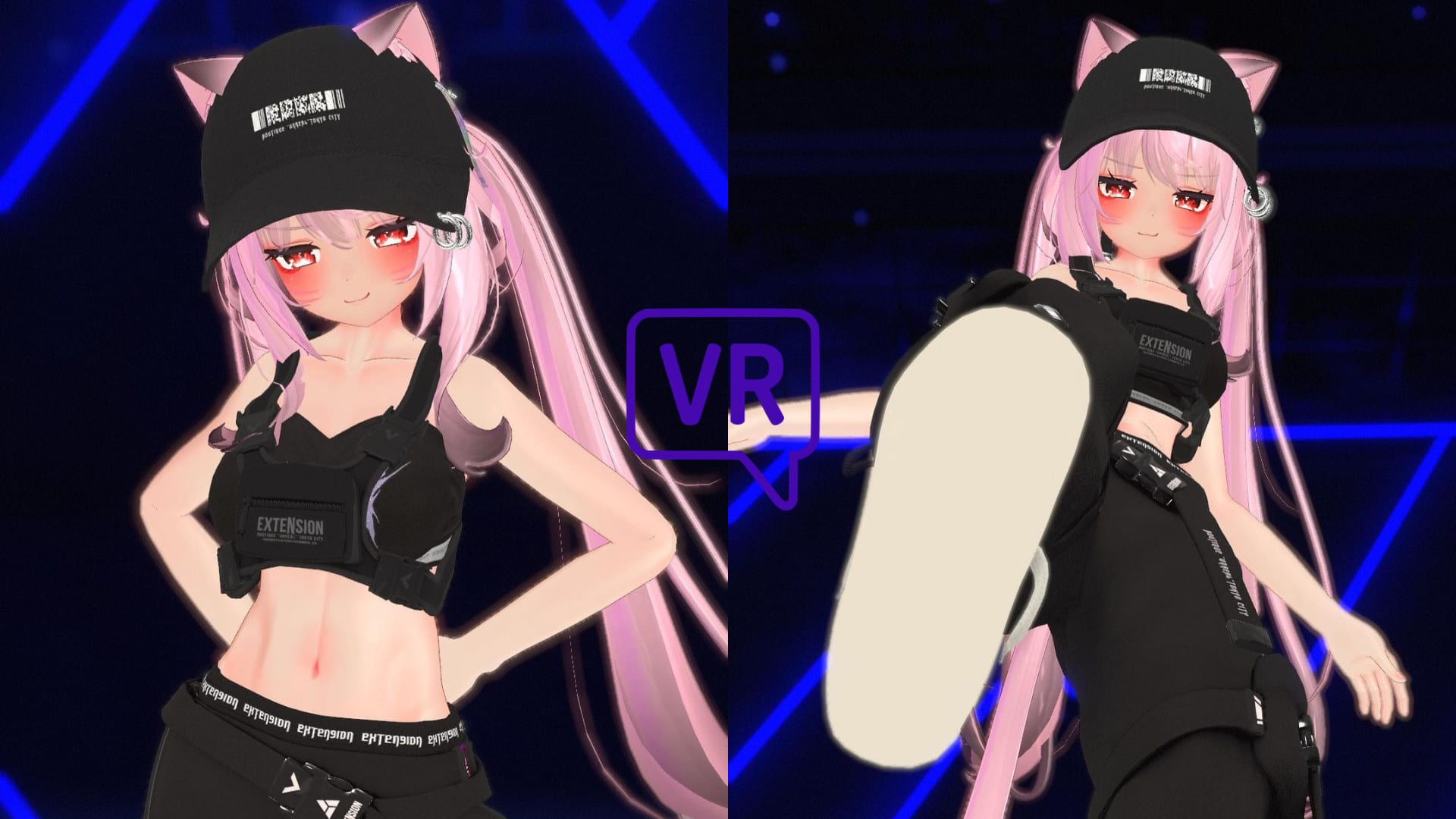 Create an anime style 3d model for your game or vtubing or vrchat in  blender by Toonsvisual | Fiverr