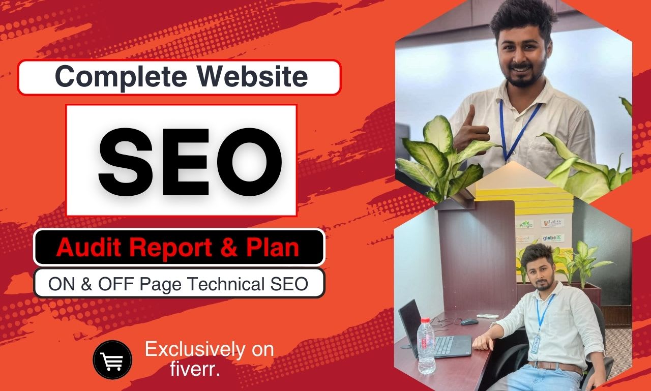 Do technical seo audit report and competitor website analysis by