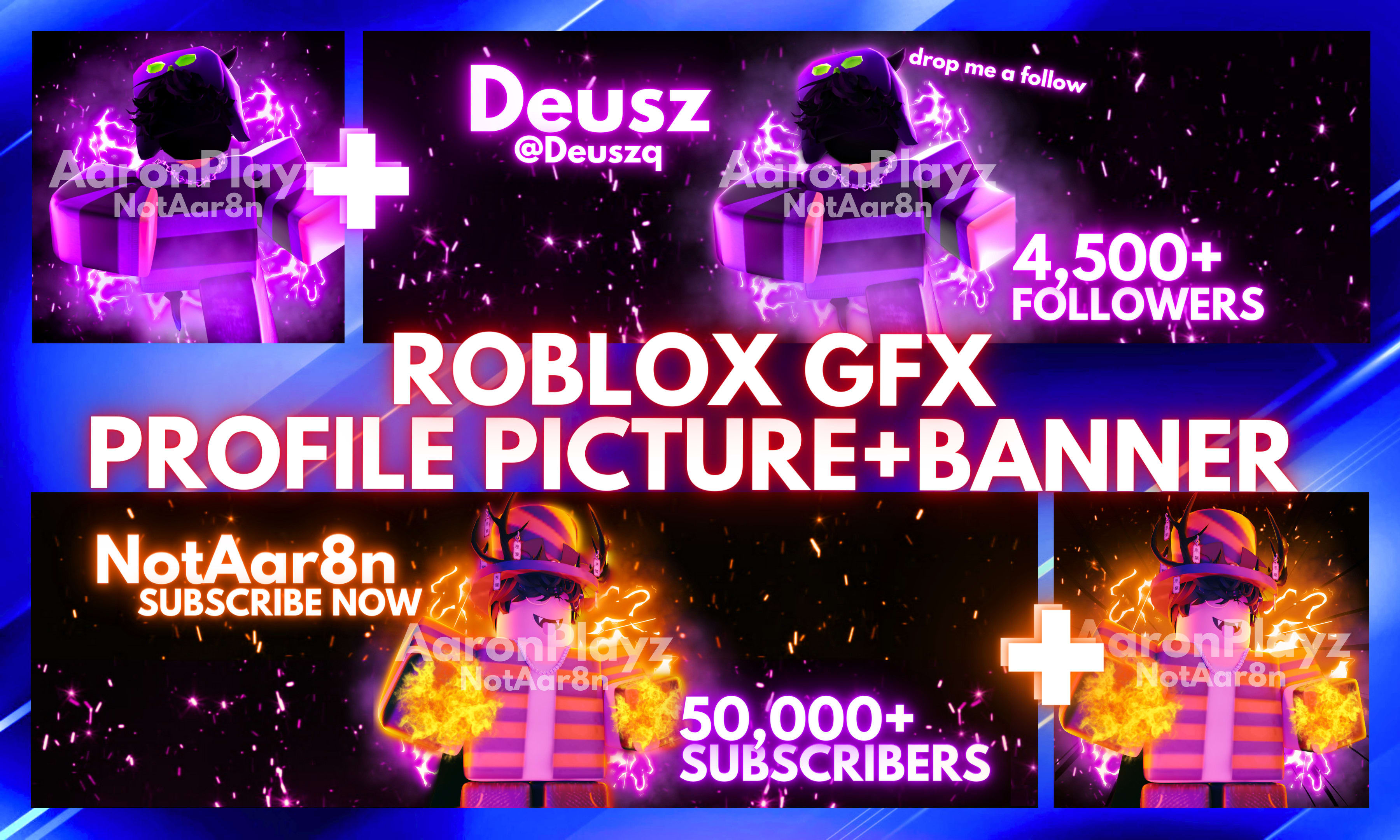 make you a professional roblox gfx