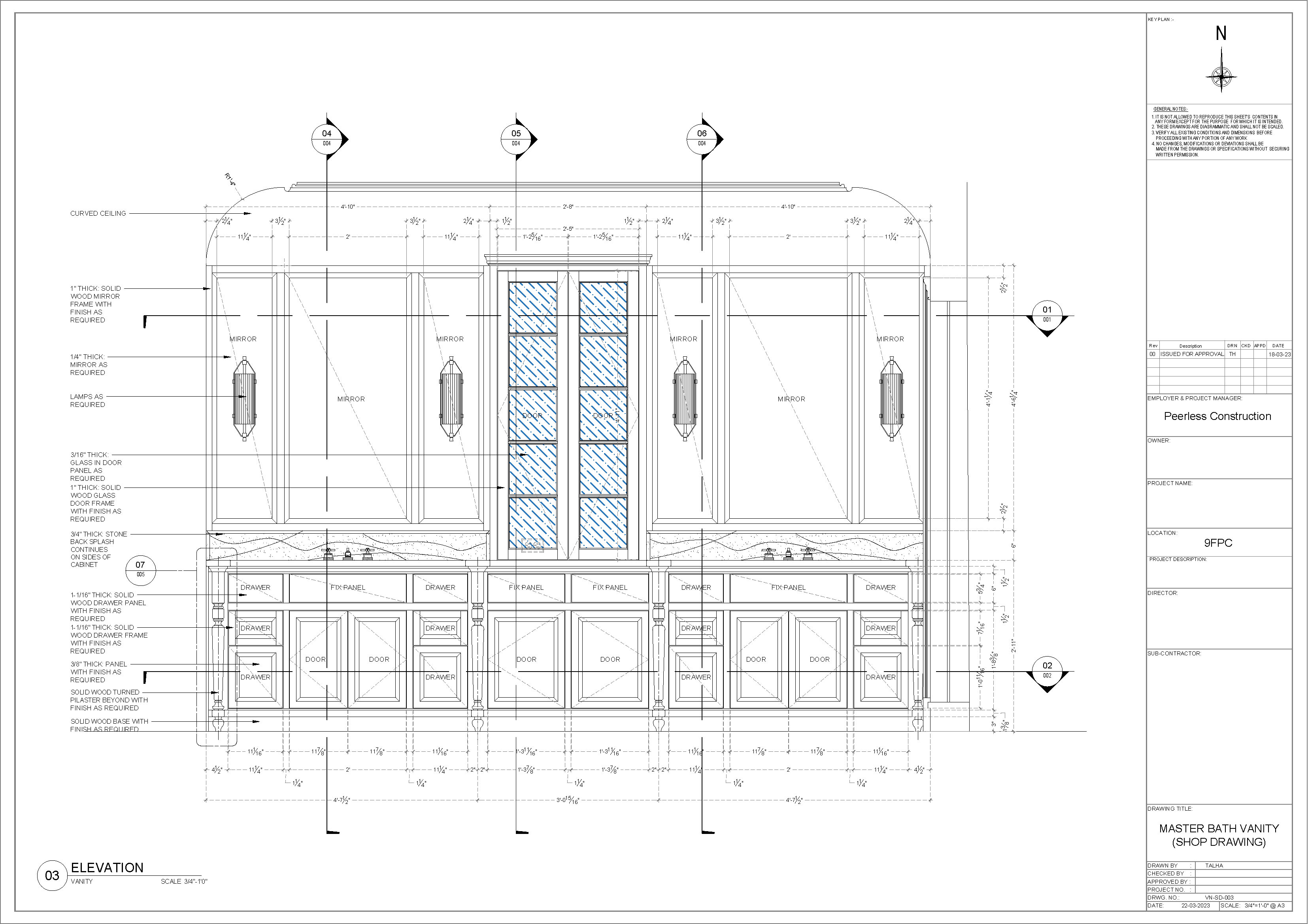 Ébauches de dessins techniques datelier de menuiserie