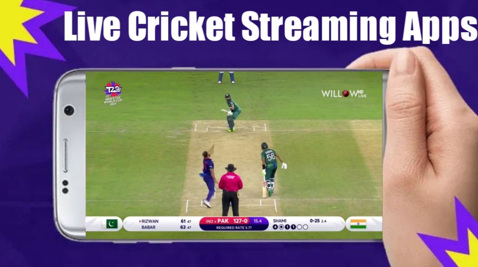 Live cricket streaming deals app for android mobile