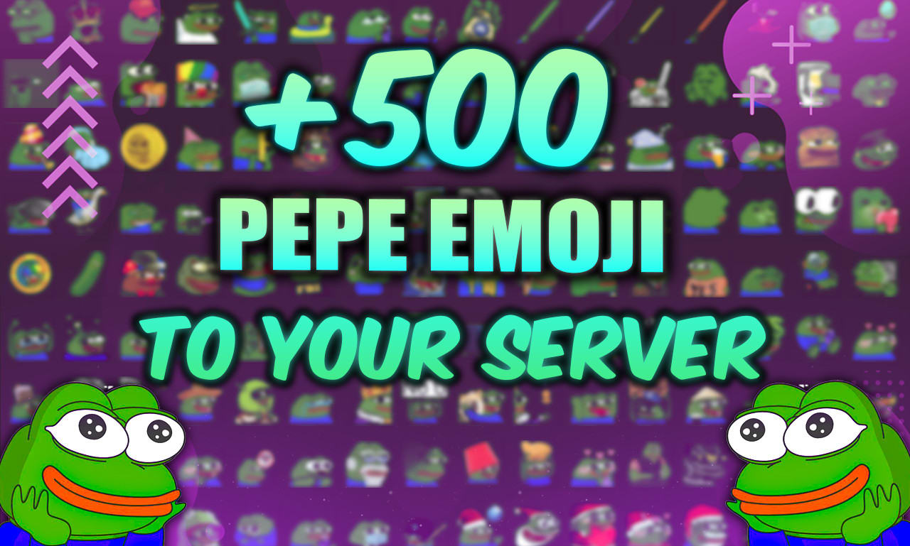 Discord Pepe Emoji Pack (+500)