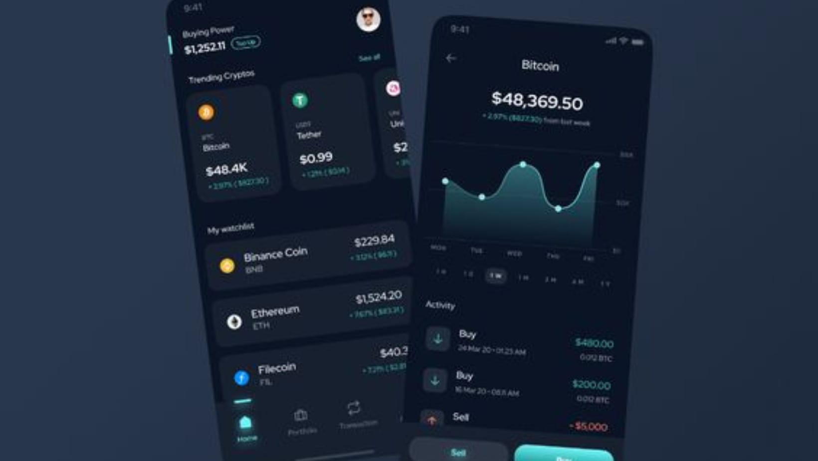 Develop trading app, forex trading app, stock trading app, crypto wallet app  by Oscarjohn_tech | Fiverr