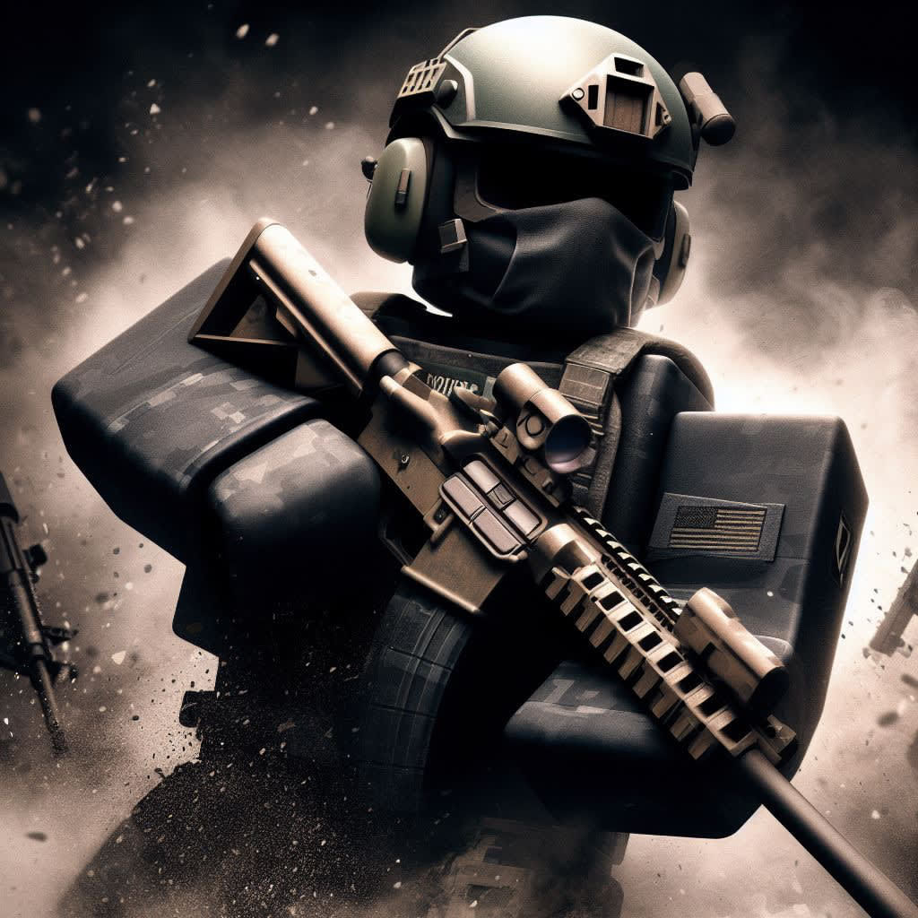 Roblox Military GFX I made for a commission