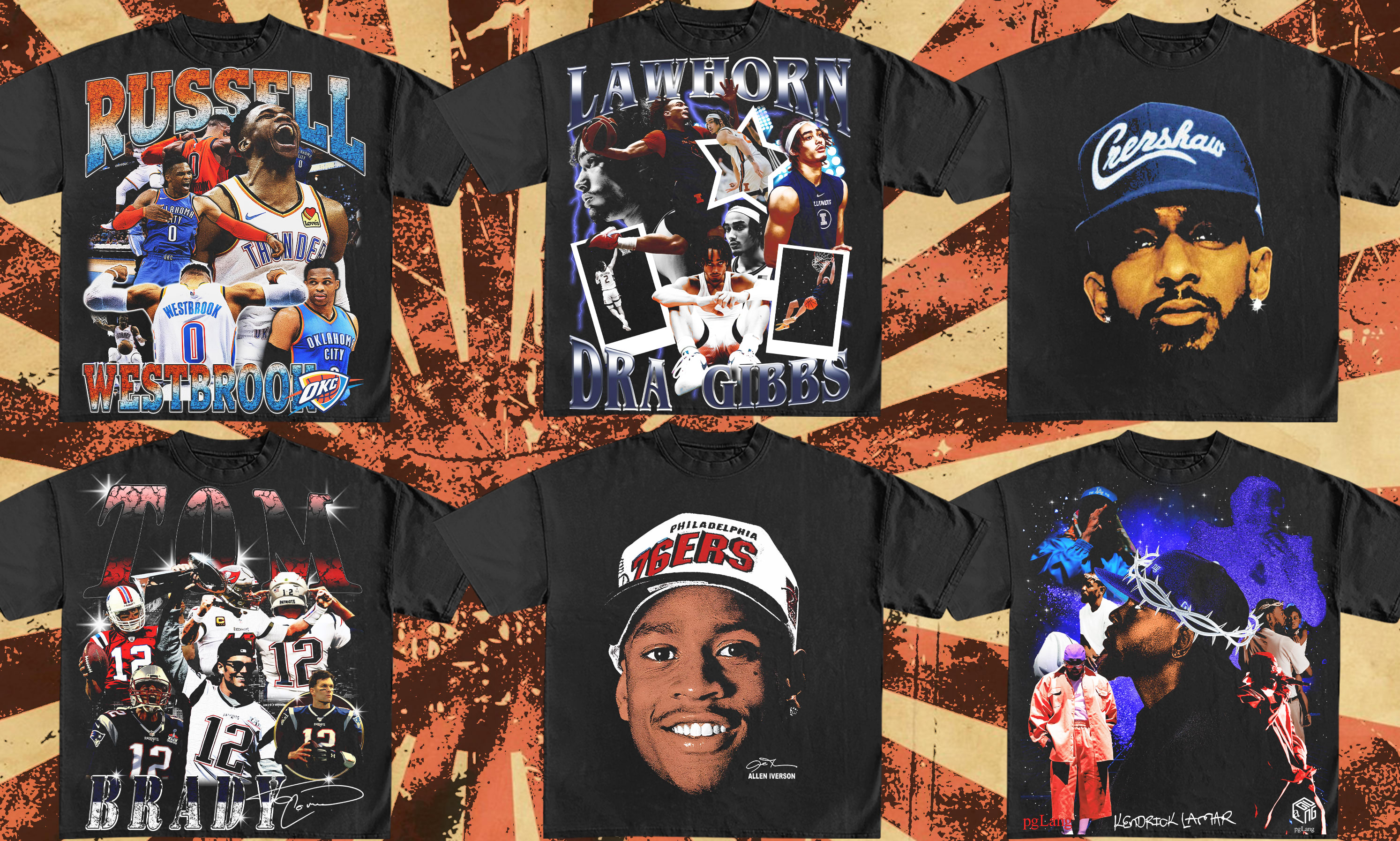 Design a crazy vintage bootleg tshirt, rap, sport, nba tee by Yatokun0 |  Fiverr